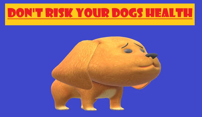 dont risk your dogs health |