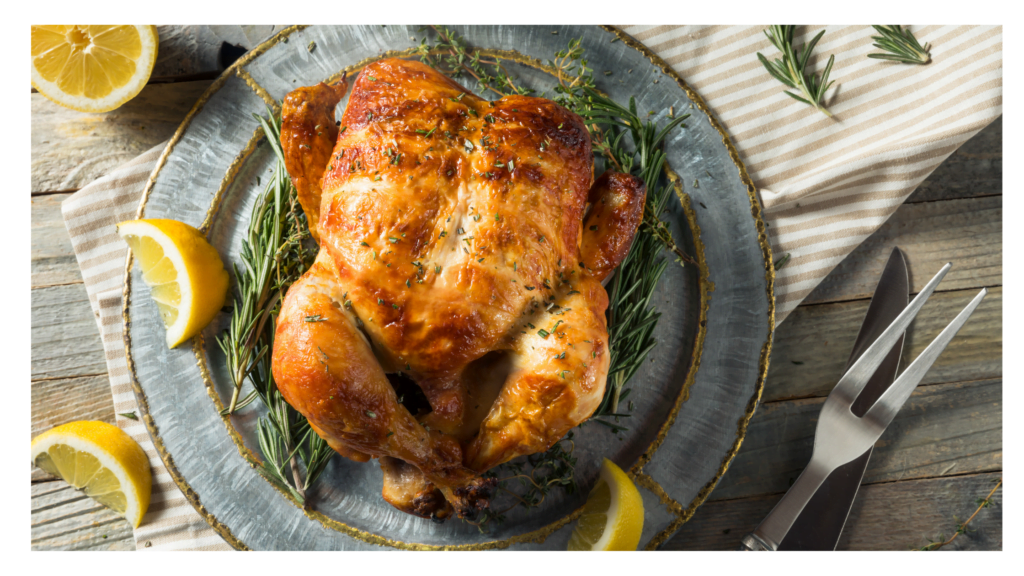 What is rotisserie chicken |