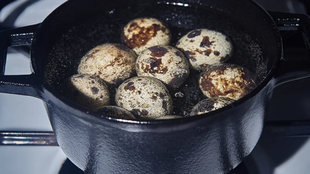 How do you cook Quail Eggs for Dogs |