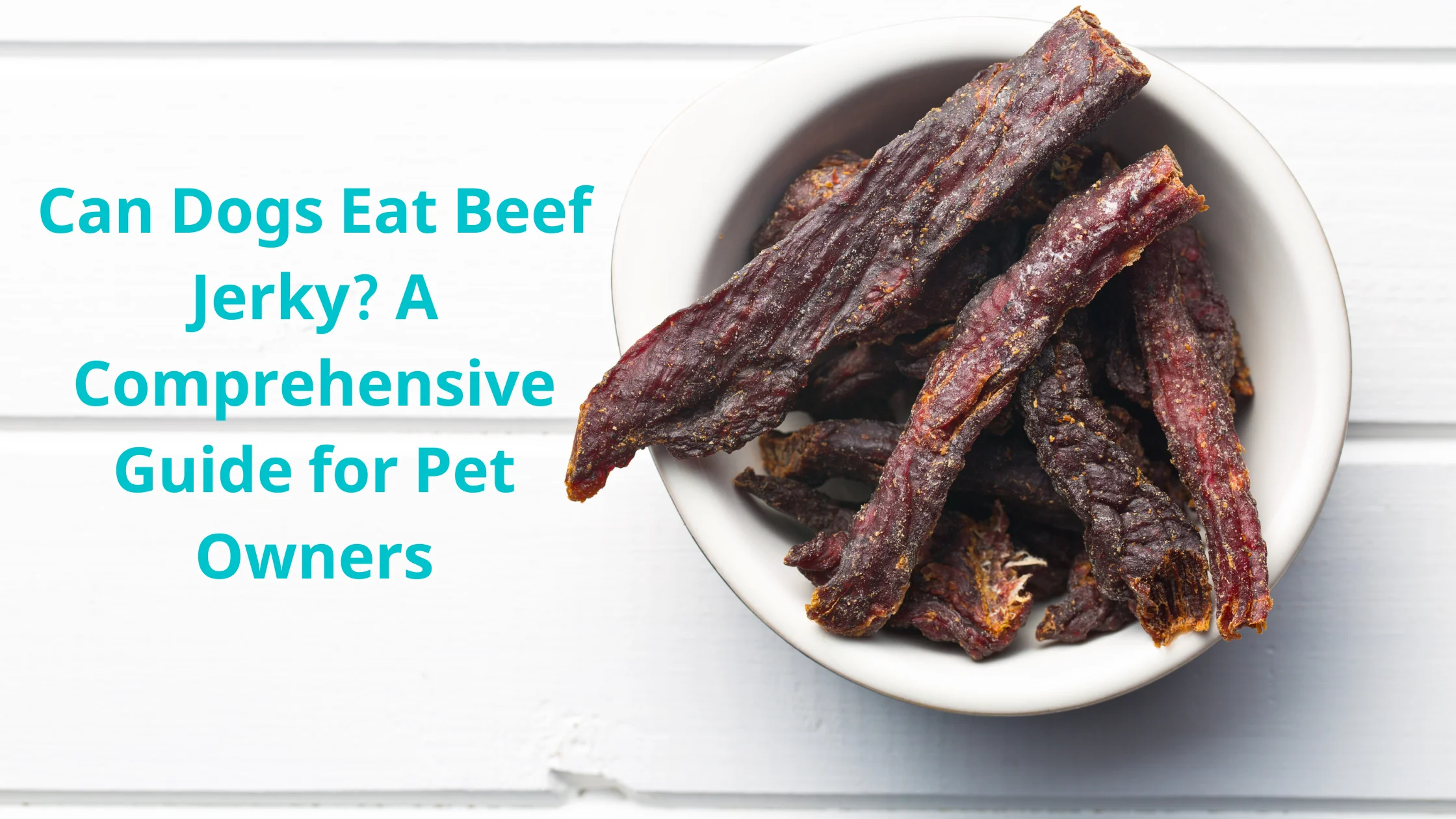 Can Dogs Eat Beef Jerky? A Comprehensive Guide for Pet Owners