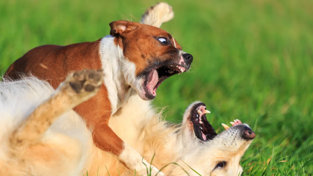 Signs of a Serious Dog Fight |