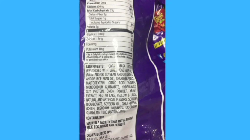 Ingredients in Takis that could be harmful to dogs |