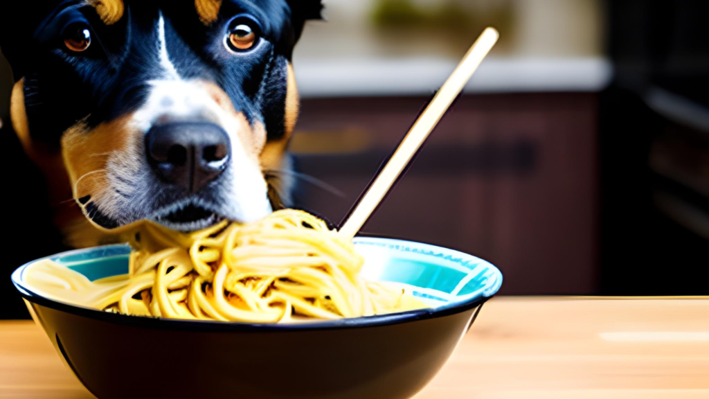 Symptoms of ramen noodle ingestion in dogs