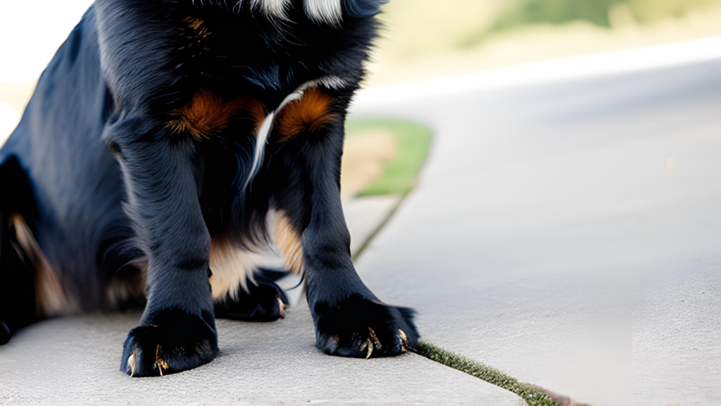 What is East West Feet in Dogs |